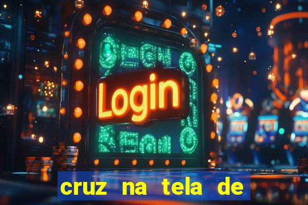 cruz na tela de cruz das